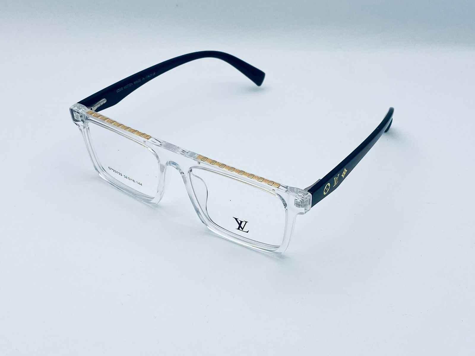 Louis Vuitton Rectangle 98104 Eyeglasses | Wearluxurys - Wearluxurys