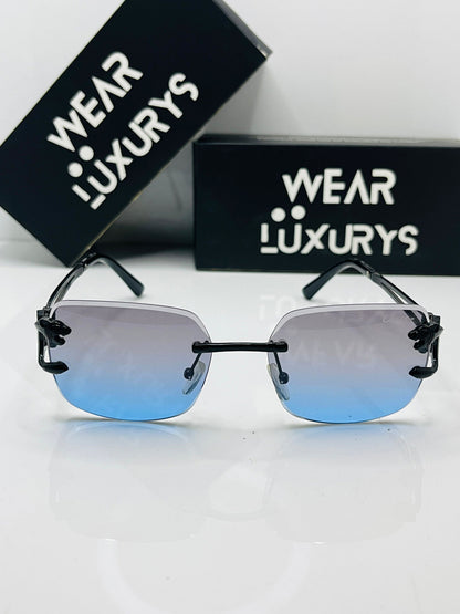 Cartier Classic Rimless Sunglasses | Wearluxurys - Wearluxurys