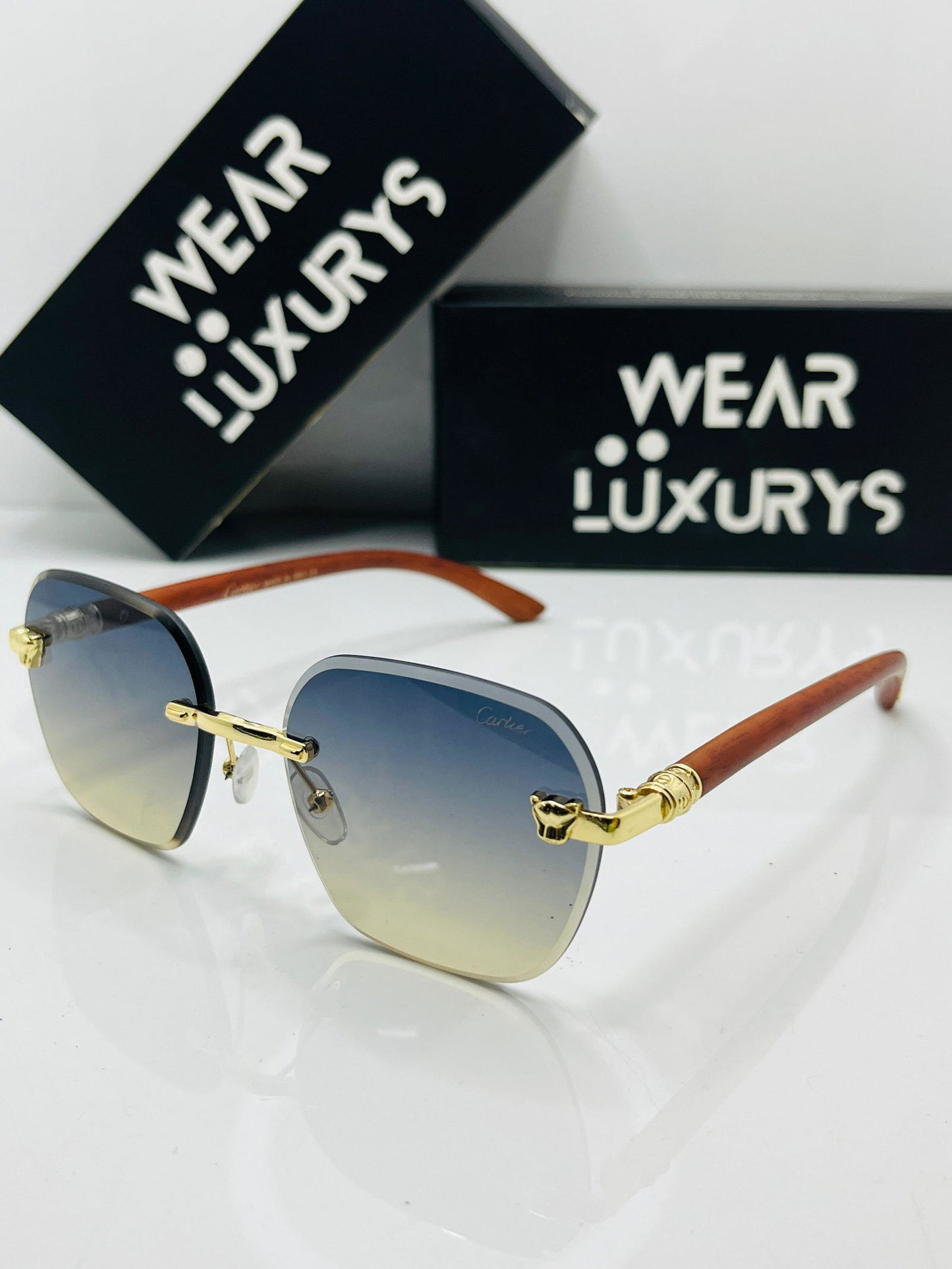 Cartier Panther Sunglasses | Wearluxurys - Wearluxurys