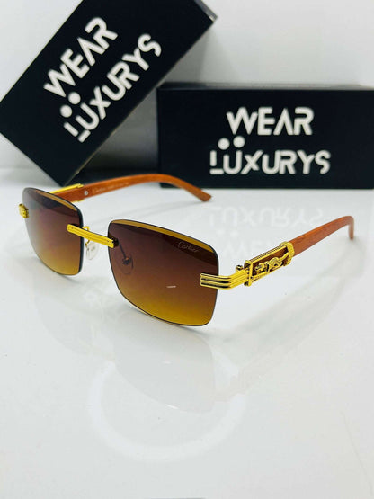 Cartier Rimless Sunglasses | Wearluxurys - Wearluxurys