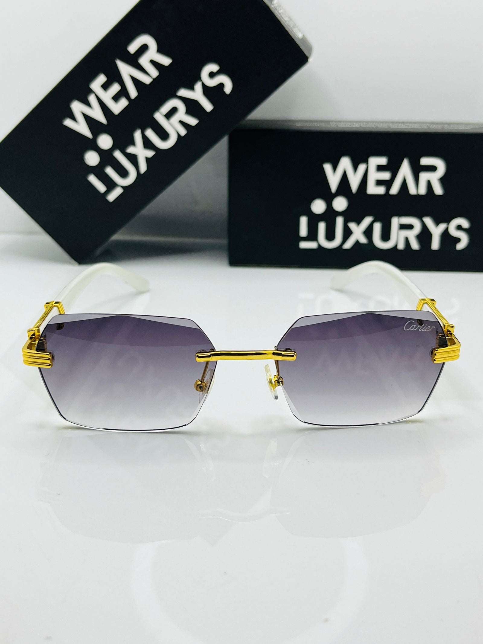 Cartier couture Sunglasses | Wearluxurys - Wearluxurys