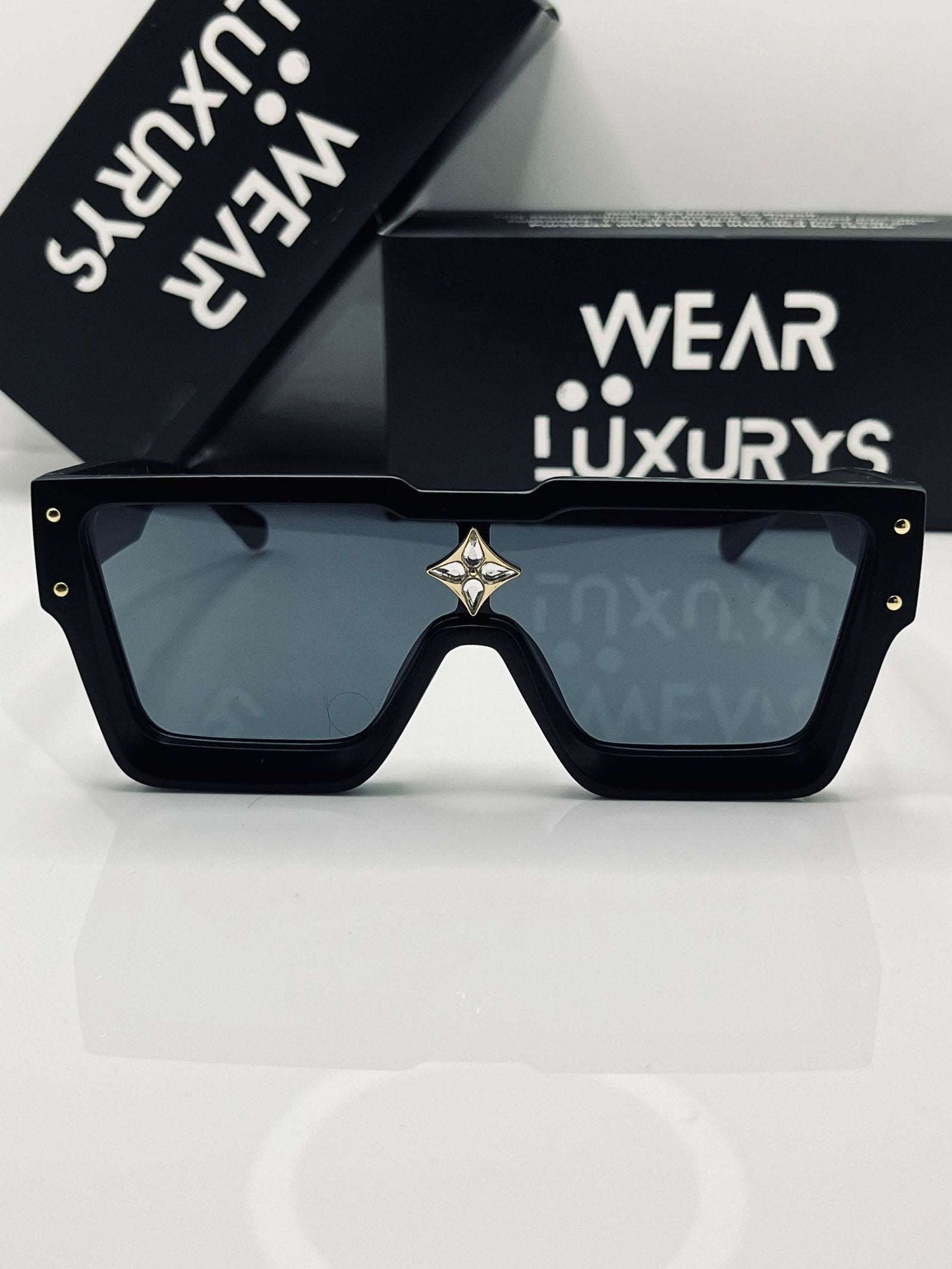 Cyclone Sunglasses ( Black) - Wearluxurys