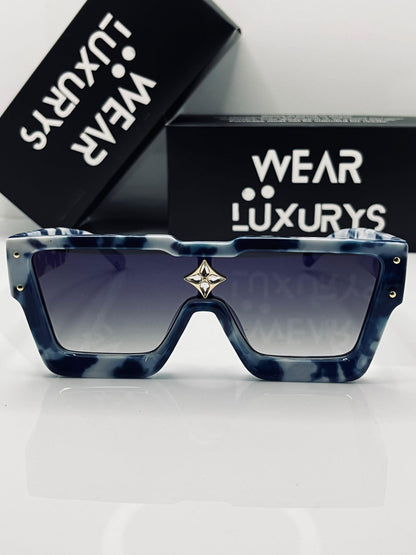 Cyclone Sunglasses ( Blue ) - Wearluxurys