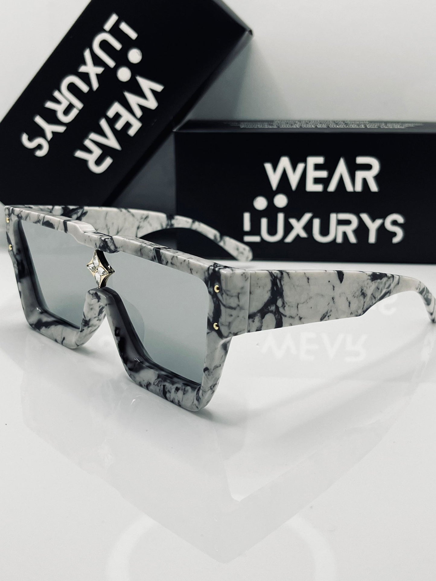 Cyclone Sunglasses ( Porcelain White) - Wearluxurys