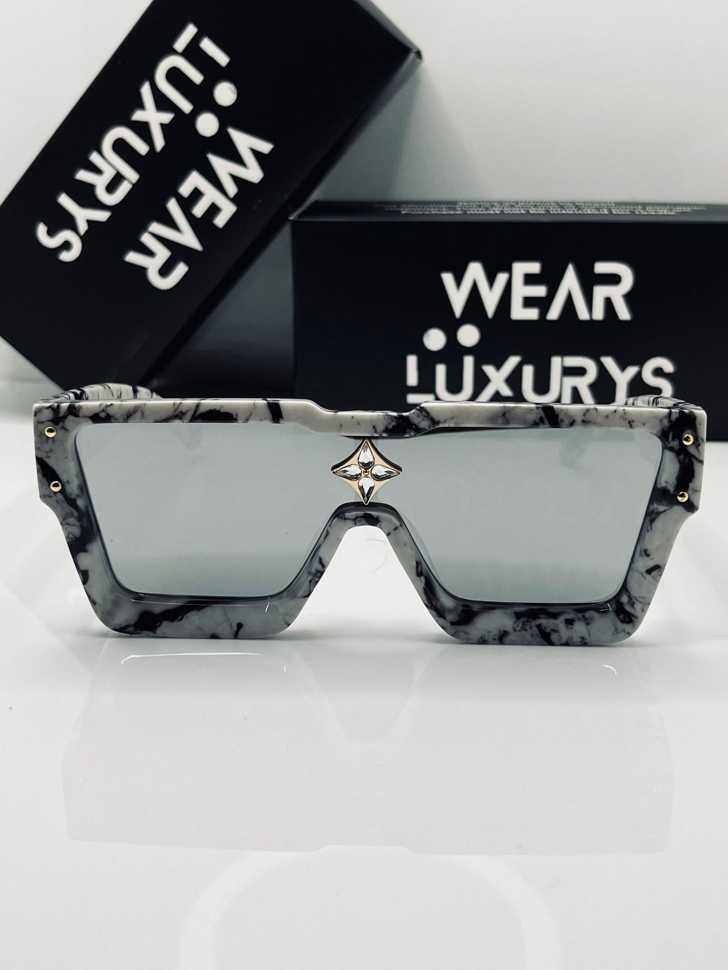 Cyclone Sunglasses ( Porcelain White) - Wearluxurys