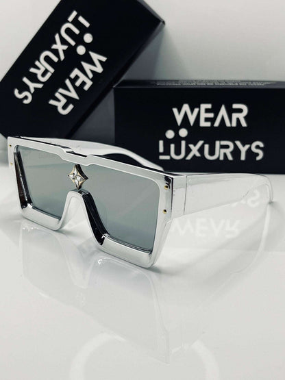 Cyclone Sunglasses ( Silver) - Wearluxurys