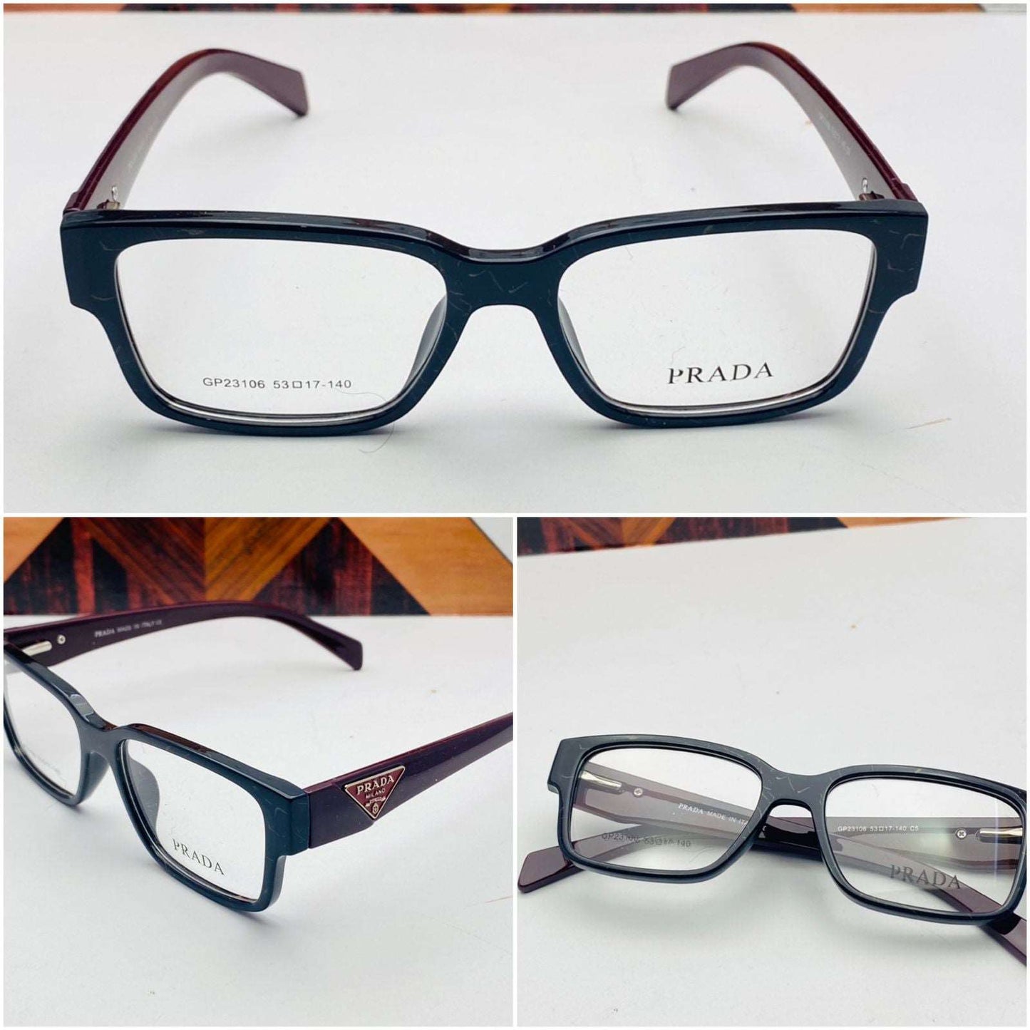 "Prada Sophisticated Glasses – Refined Elegance and Timeless Style"