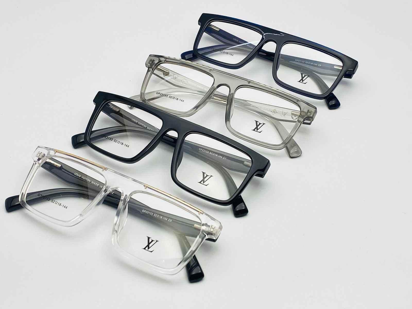 Louis Vuitton Rectangle 98104 Eyeglasses | Wearluxurys - Wearluxurys