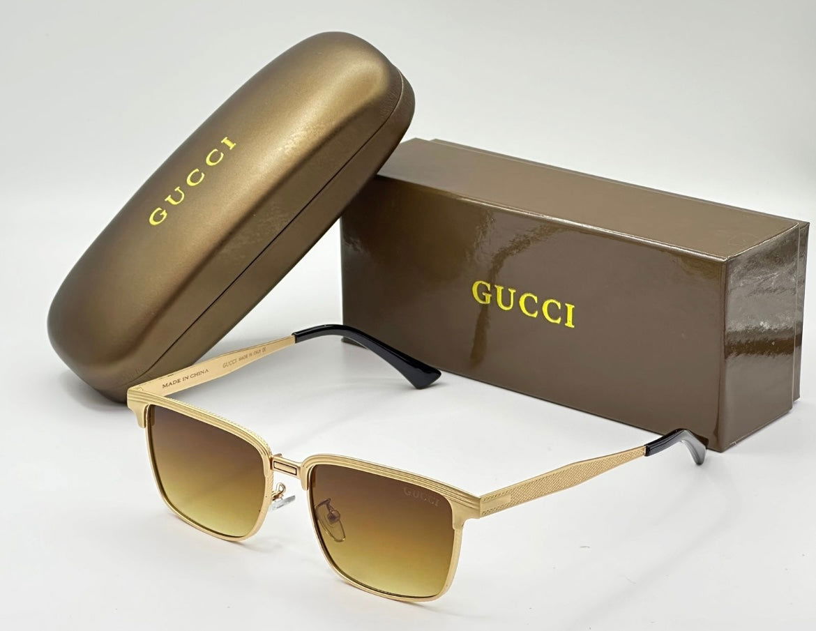 Gucci Metal Mist Sunglasses | Wearluxurys - Wearluxurys