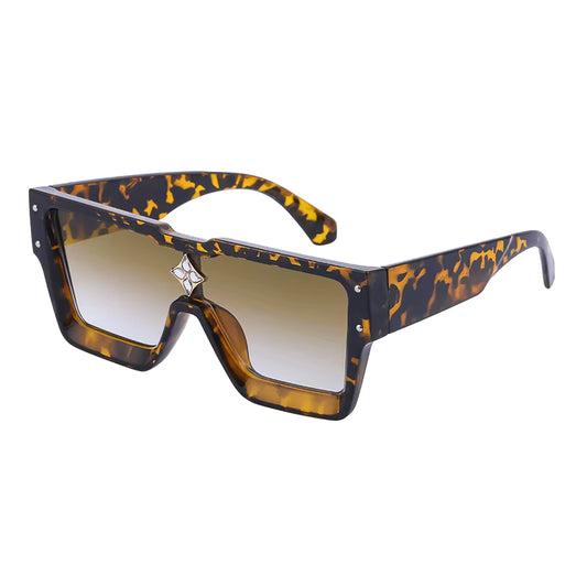Cyclone Sunglasses Leopard Brown | Wearluxurys