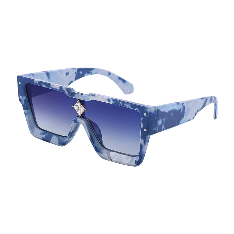 Gafas de sol Cyclone Azul Mármol | Wearluxurys