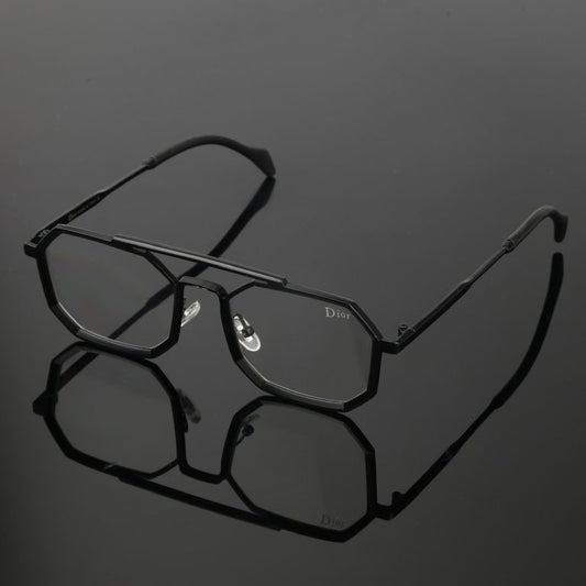 Dior Retro Square Black Eyeglasses – Luxury Retro Square Optical Frame | Wearluxurys