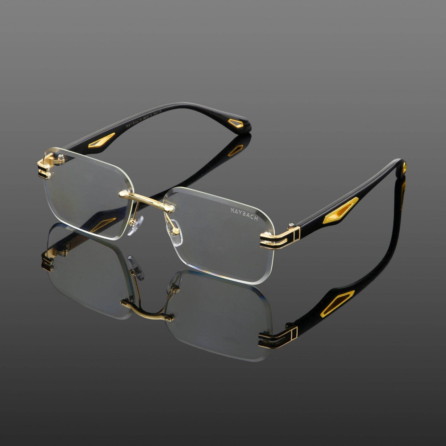 Maybach Pilot Rimless Frame - Wearluxurys