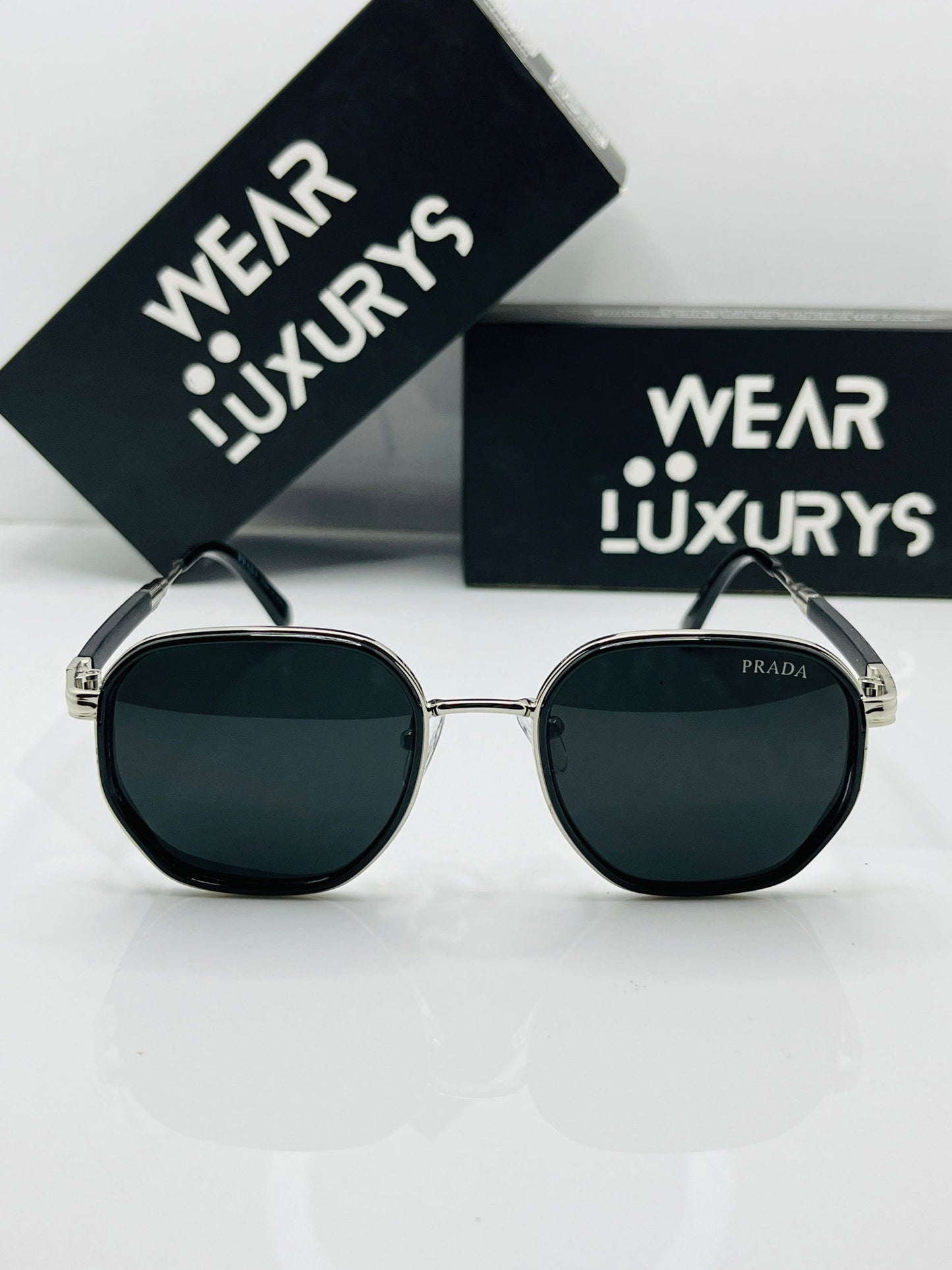 Prada Soluxe Sunglasses | Wearluxurys - Wearluxurys