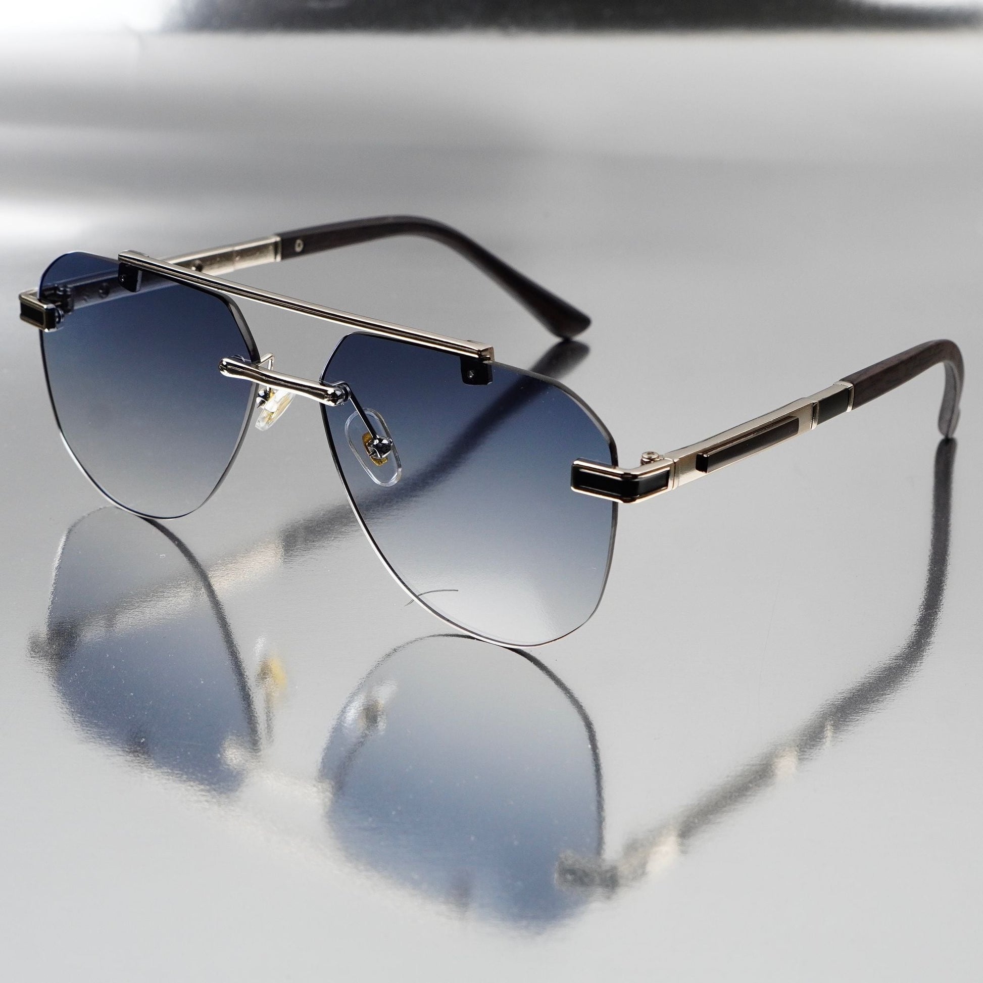 Wearluxurys Aura Rimless Sunglasses 003 - Wearluxurys