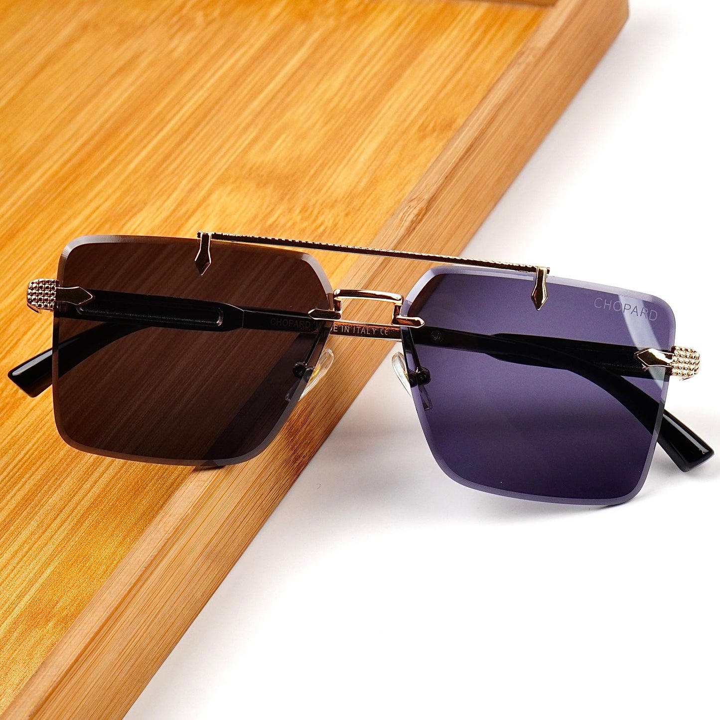 Chopard – Premium Rimless Sunglasses S-1174 | Wearluxurys