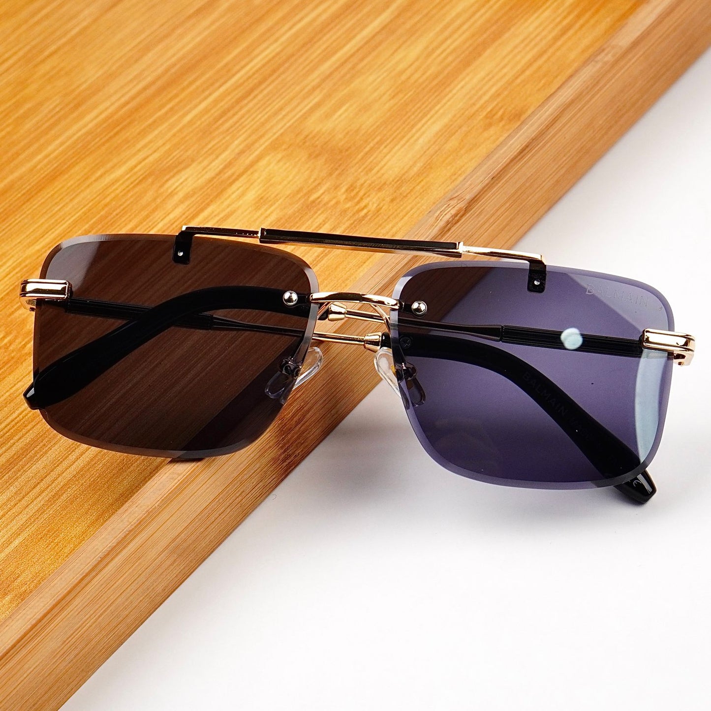 Balman – Premium Rimless Sunglasses S-1175 | Luxury Unisex Eyewear by Wearluxurys