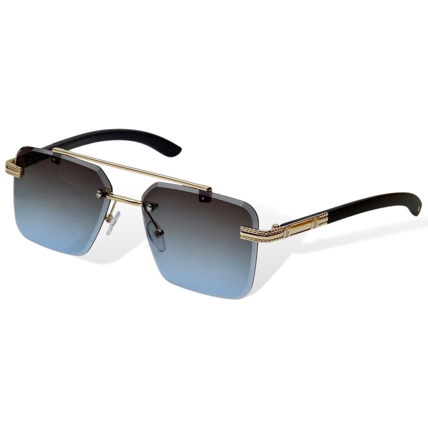 Cartier – Premium Rimless Sunglasses S-433 | Wearluxurys