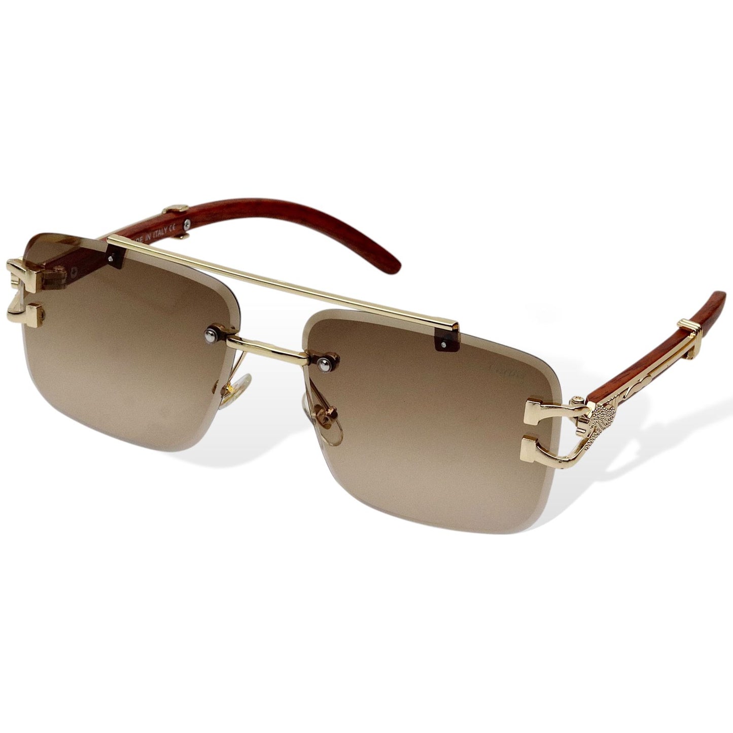 Cartier – Premium Rimless Sunglasses S-470 | Luxury Unisex Eyewear by Wearluxurys