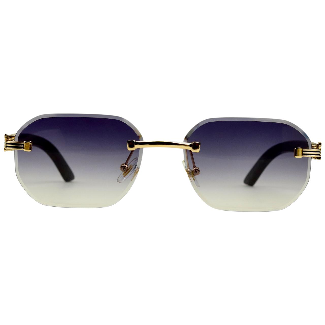 Infinite Ice Purple – Rimless Sunglasses | Wearluxurys - Wearluxurys
