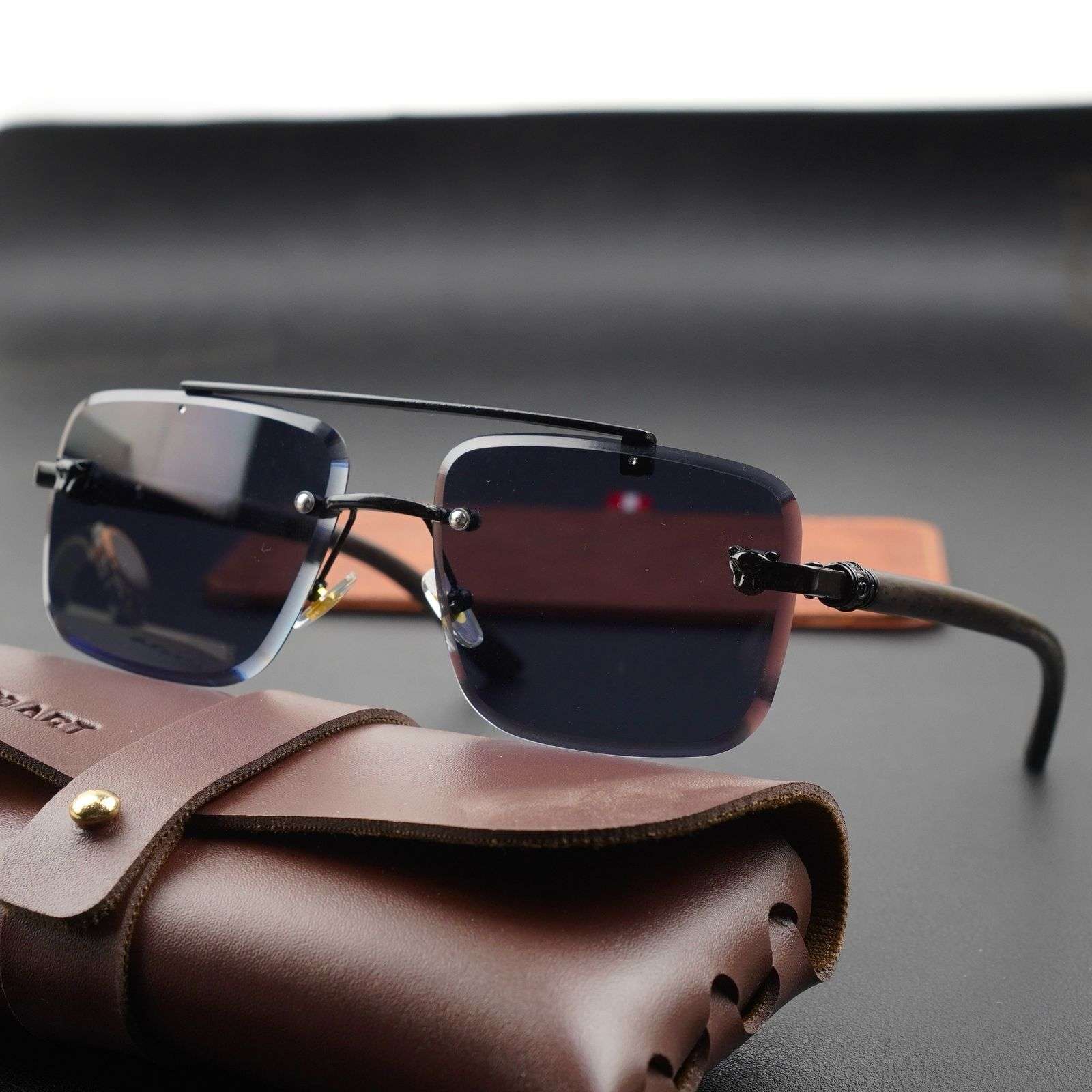Woodline – Midnight Black – Male Sunglasses| Wearluxurys - Wearluxurys