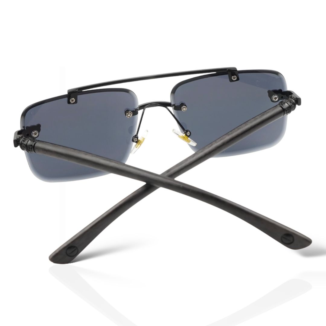 Woodline – Midnight Black – Male Sunglasses| Wearluxurys - Wearluxurys