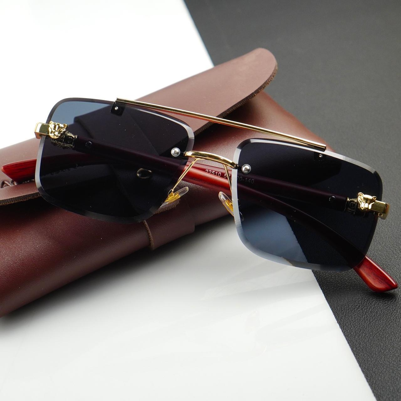 Woodline Charcoal Sunglasses | Wearluxurys - Wearluxurys