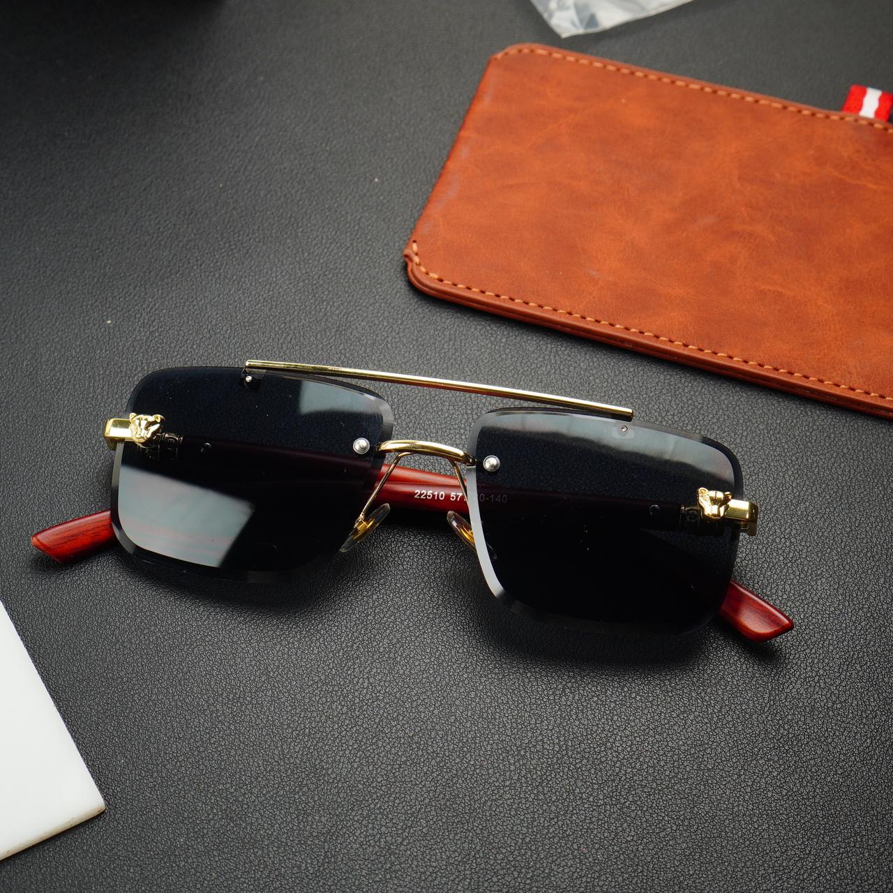 Woodline Charcoal Sunglasses | Wearluxurys - Wearluxurys