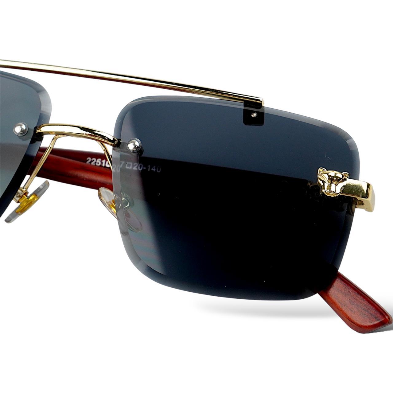Woodline Charcoal Sunglasses | Wearluxurys - Wearluxurys