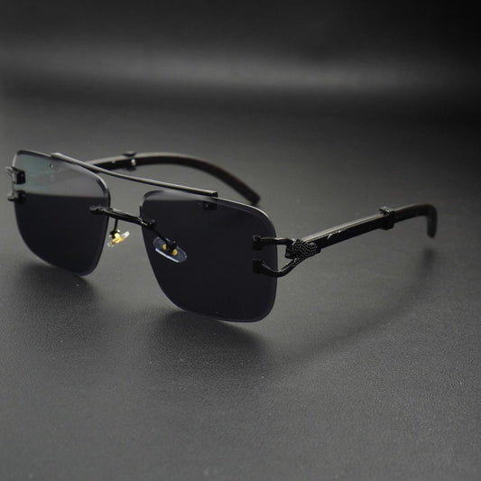 Phantom Edge – Midnight Black – Male Sunglasses | Wearluxurys - Wearluxurys