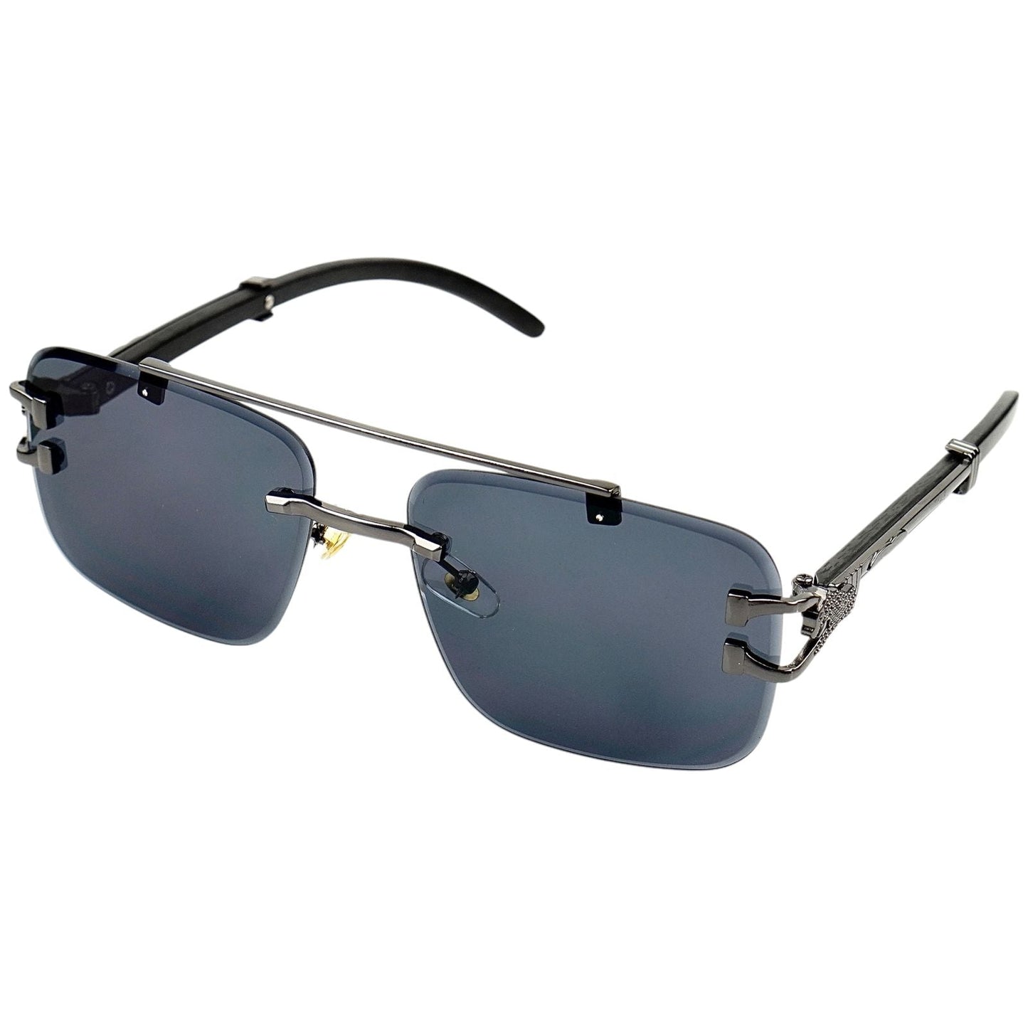 Phantom Edge – Midnight Black – Male Sunglasses | Wearluxurys - Wearluxurys