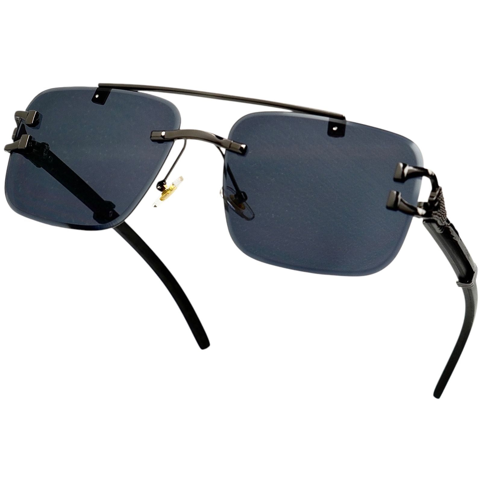 Phantom Edge – Midnight Black – Male Sunglasses | Wearluxurys - Wearluxurys