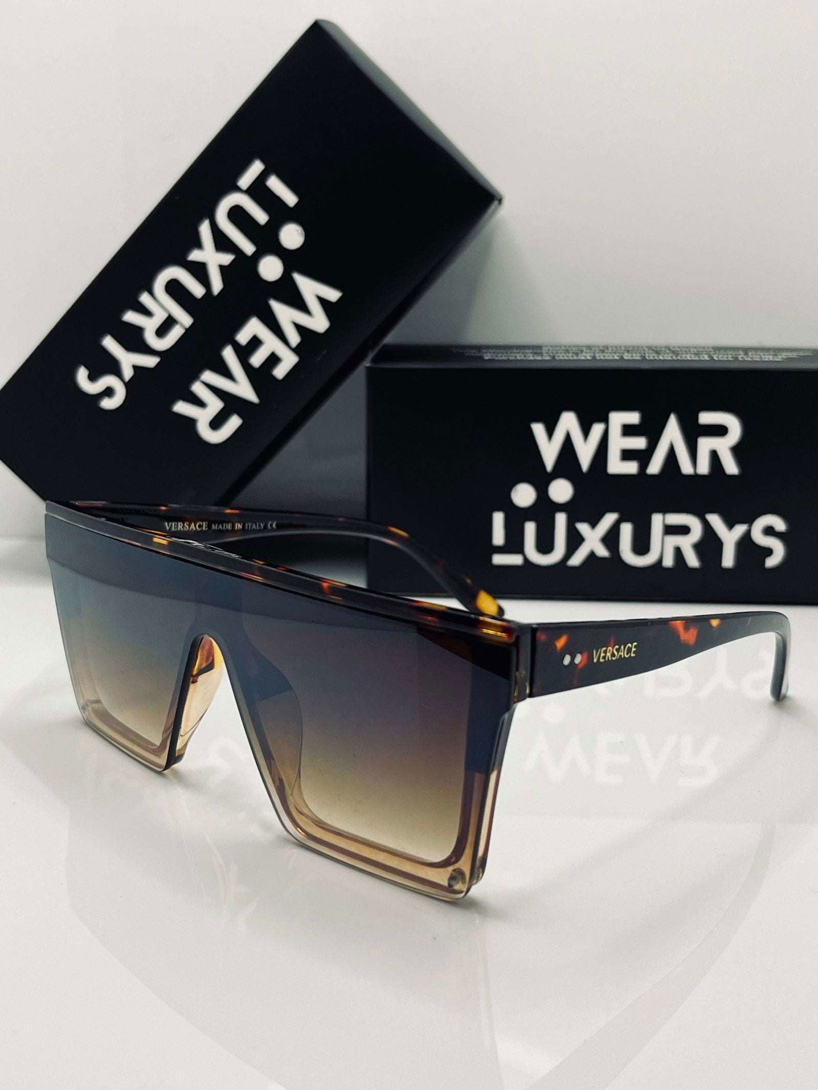 Versace One peice Sunglasses! - Wearluxurys