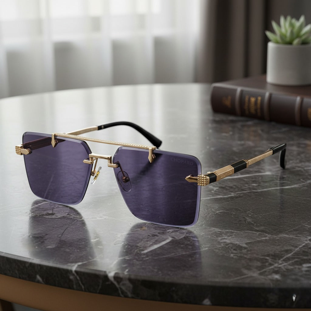 Chopard – Premium Rimless Sunglasses S-1174 | Wearluxurys