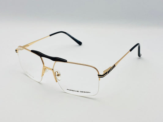 Porshe Semi Rimless Glasses | Wearluxurys