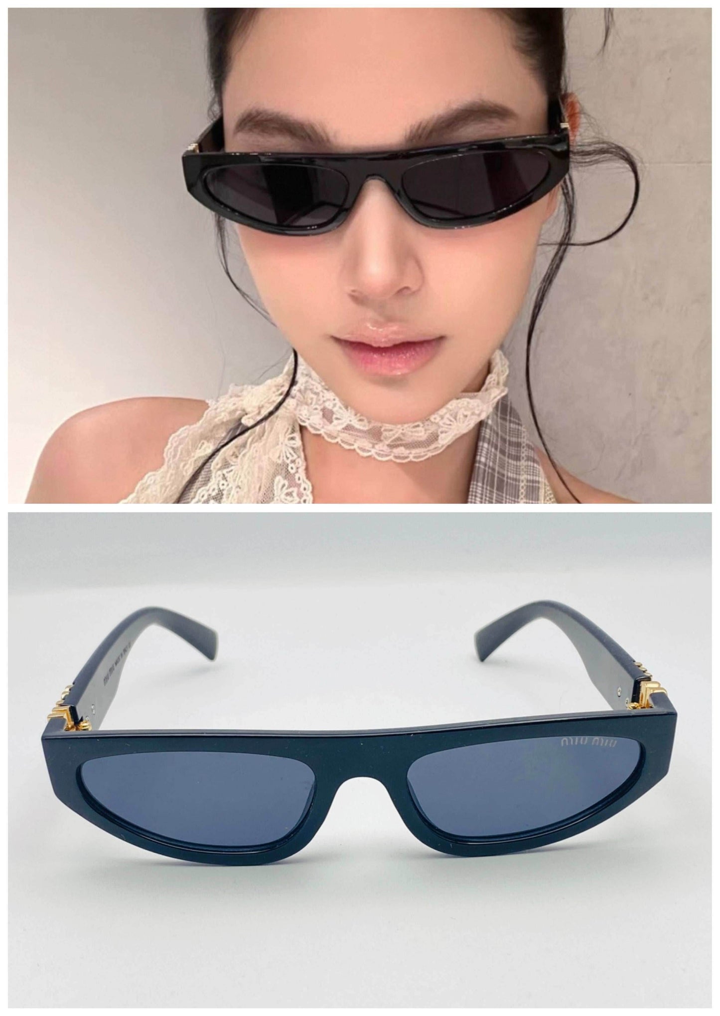 Miu Miu Positive Sunglasses | Wearluxurys - Wearluxurys