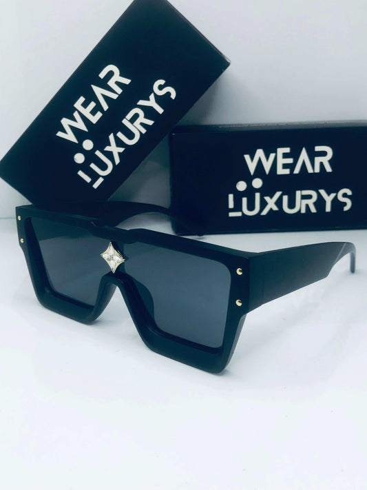 Cyclone Sunglasses Matte Black | Wearluxurys - Wearluxurys