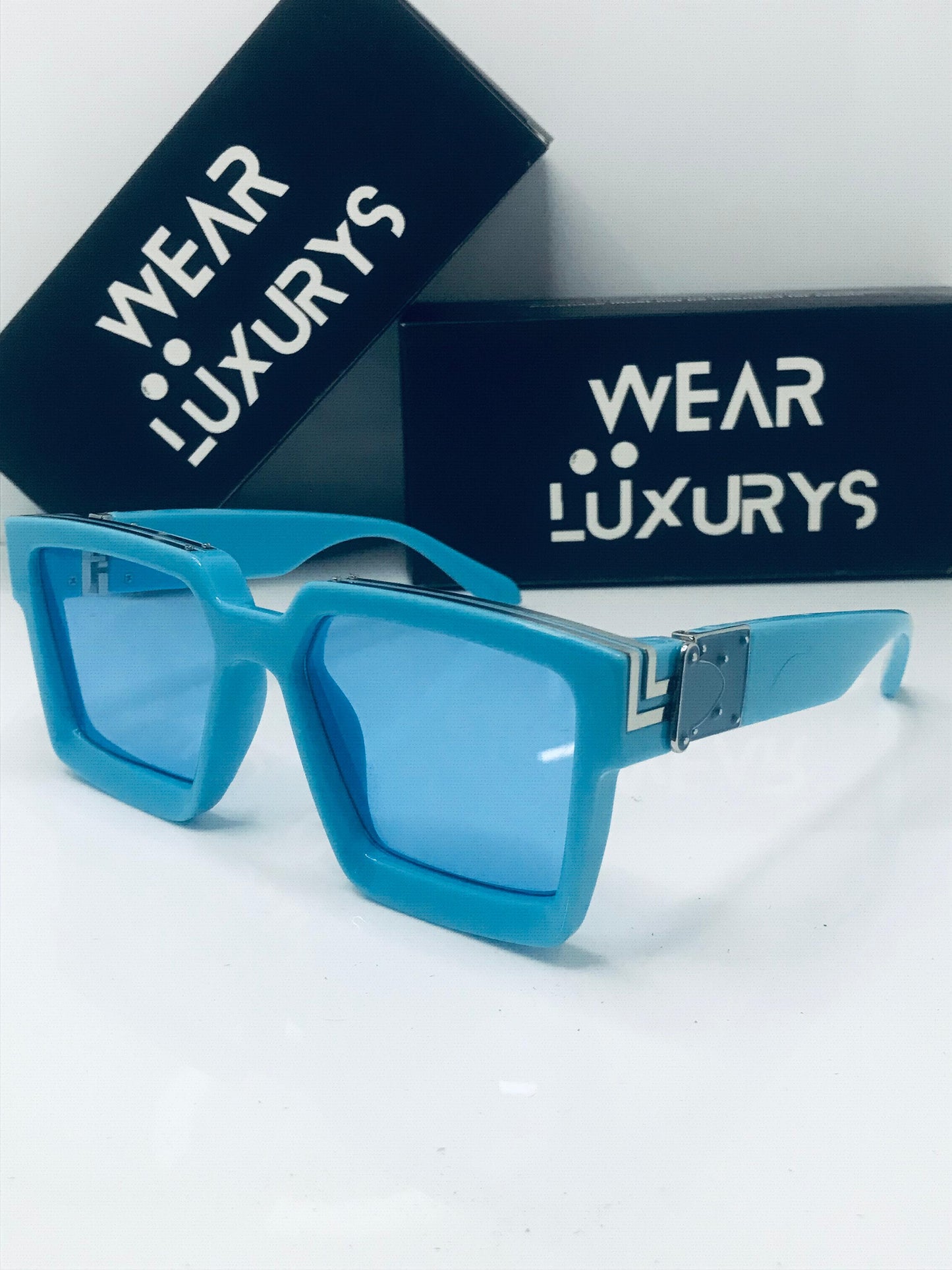 1.1 Millionaire Sunglasses Blue | Wearluxurys - Wearluxurys