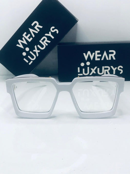 1.1 Millionaire Eyeglasses White | wearluxurys - Wearluxurys