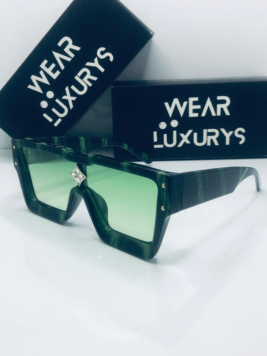 Cyclone Sunglasses Porcelain Green | Wearluxurys - Wearluxurys