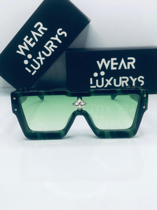 Cyclone Sunglasses Porcelain Green | Wearluxurys - Wearluxurys