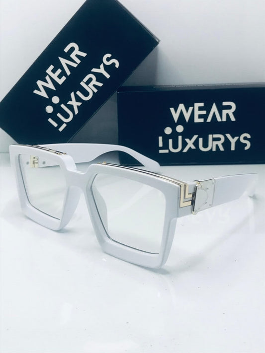 1.1 Gafas Millonarias Blancas | Wearluxurys