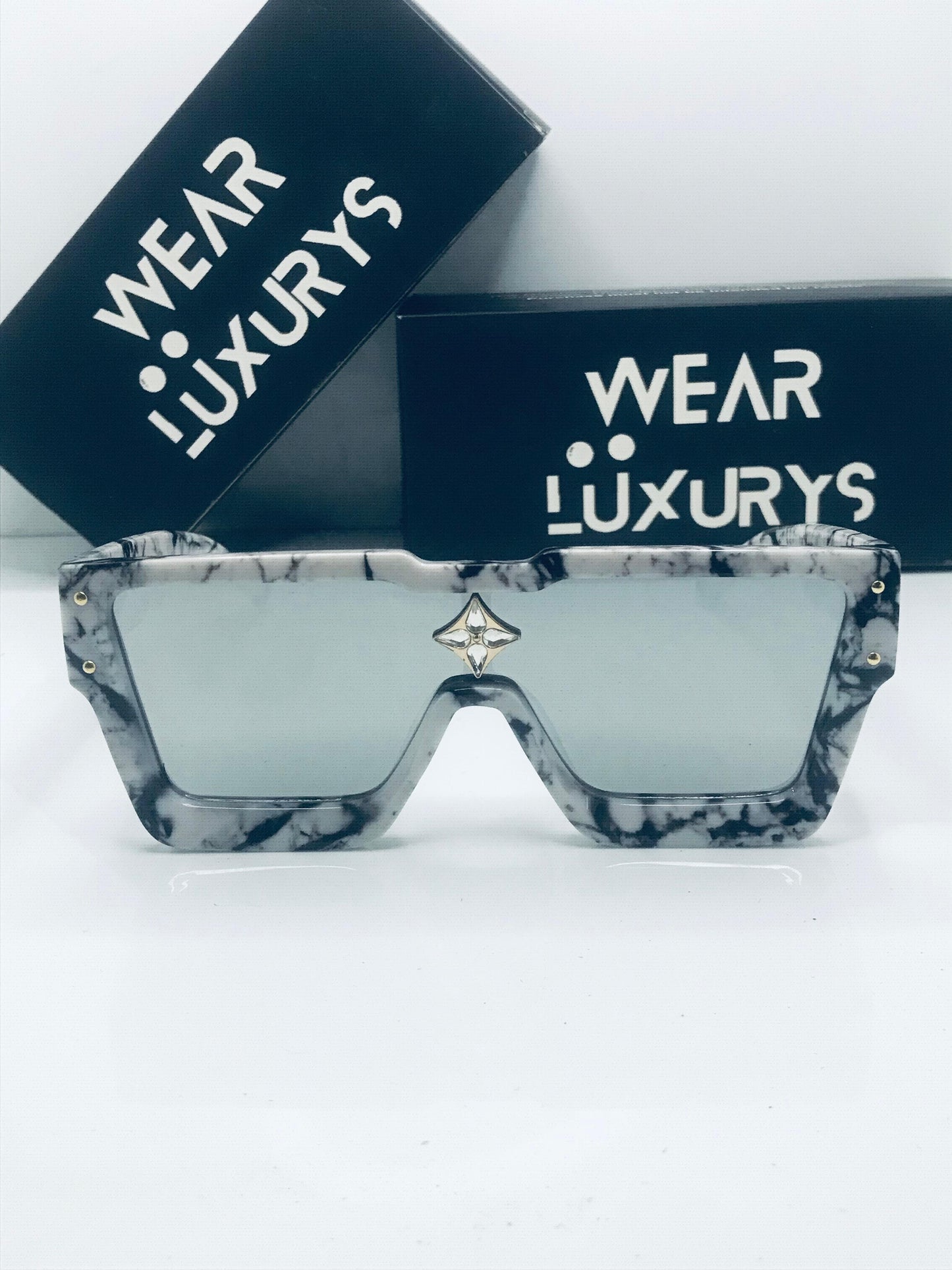 Cyclone Sunglasses Porcelain White | Wearluxurys - Wearluxurys