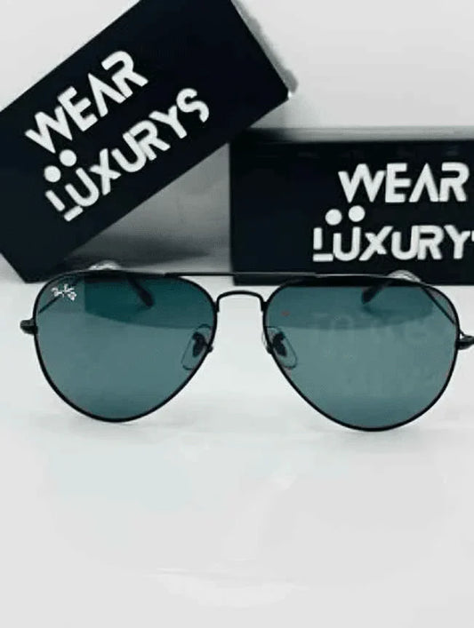RayBan Aviator Black Sunglasses | Wearluxurys - Wearluxurys