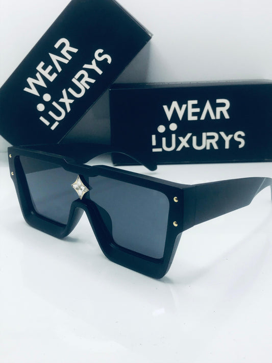 Cyclone Sunglasses Matte Black | Wearluxurys - Wearluxurys