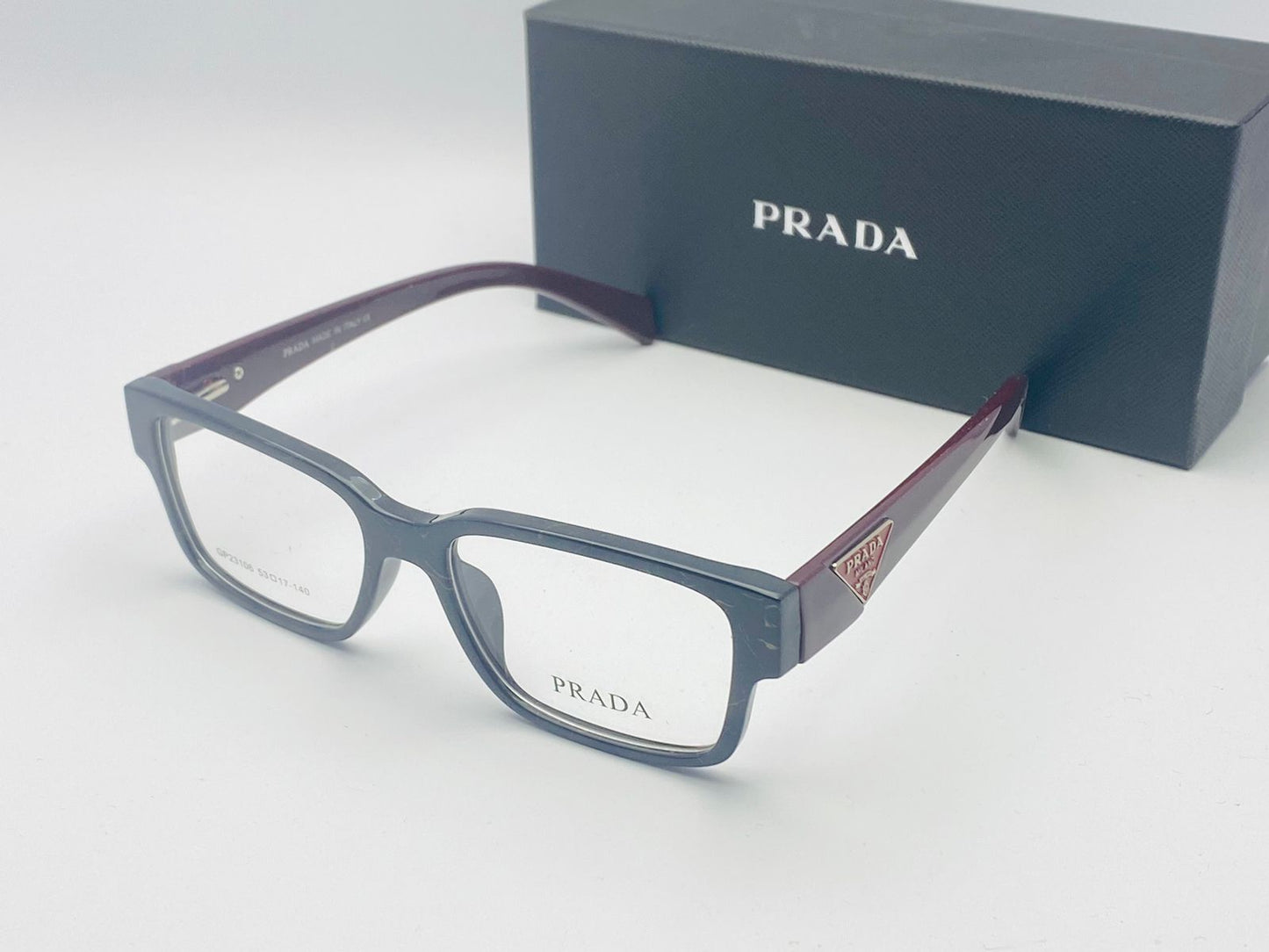 Prada rectangle classic Glasses | Wearluxurys