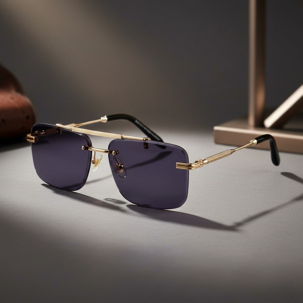 Balman – Premium Rimless Sunglasses S-1175 | Luxury Unisex Eyewear by Wearluxurys