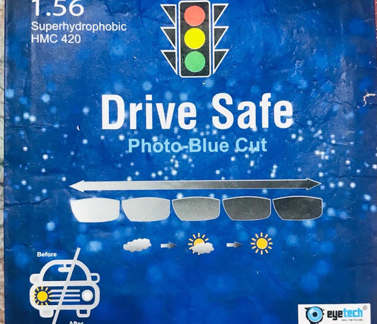 DRIVE SAFE +BLUE BLOCK+PHOTOCHROMIC LENSE